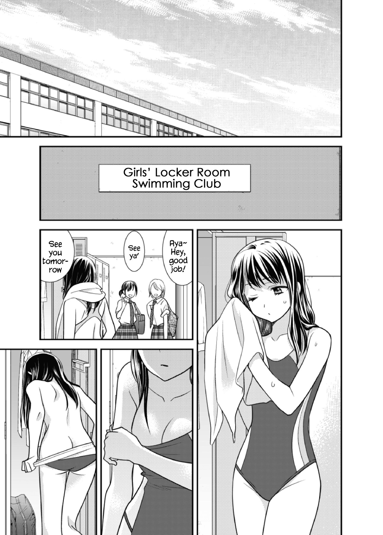 Hentai Manga Comic-The Women's Swimclub Locker Room-Read-3